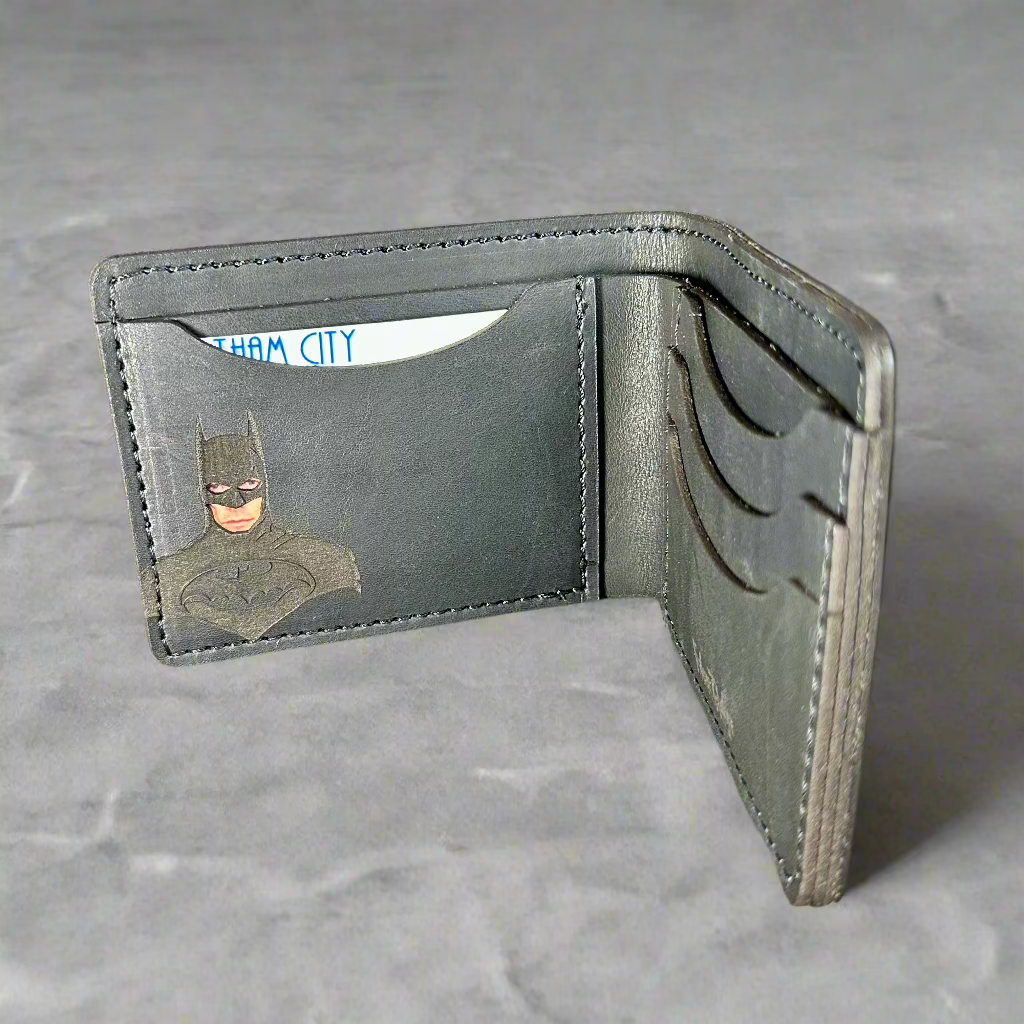 The Bat Bifold Wallet - ID Window Pocket Wallet