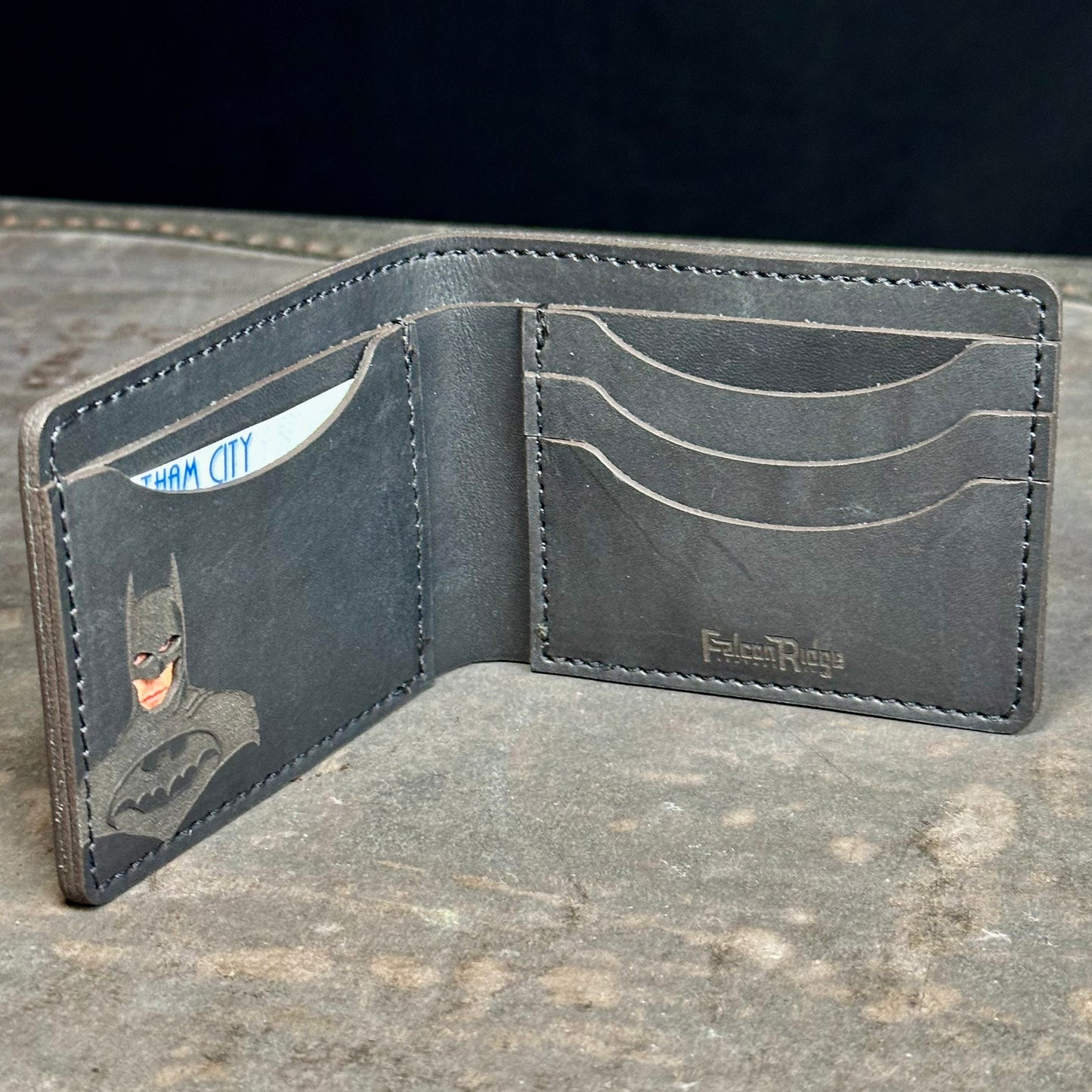 The Bat Bifold Wallet - ID Window Pocket Wallet