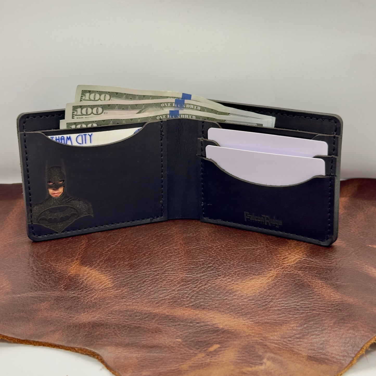 The Bat Bifold Wallet - ID Window Pocket Wallet