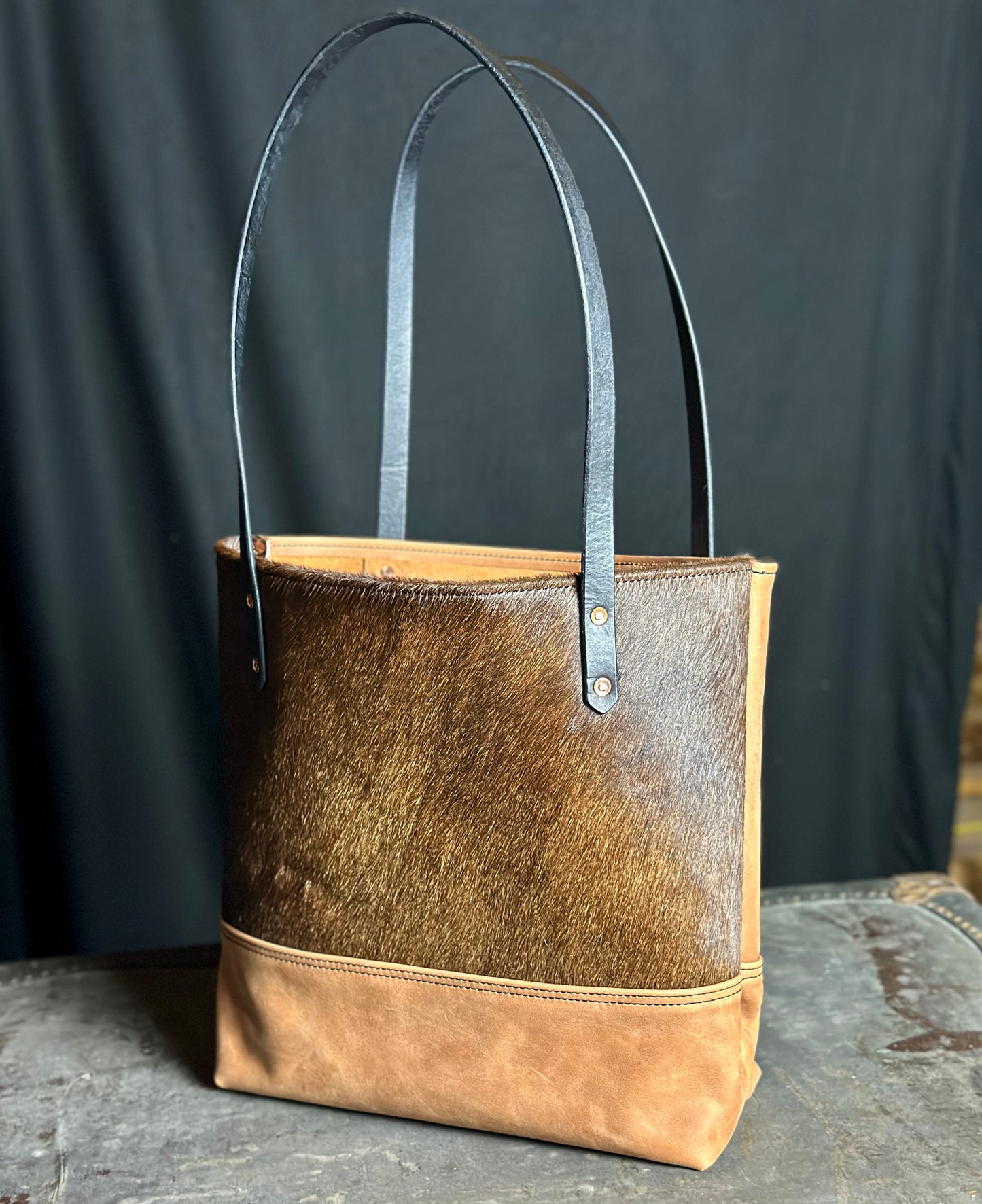 Limited Run Hair-on-Hide Tote Bag