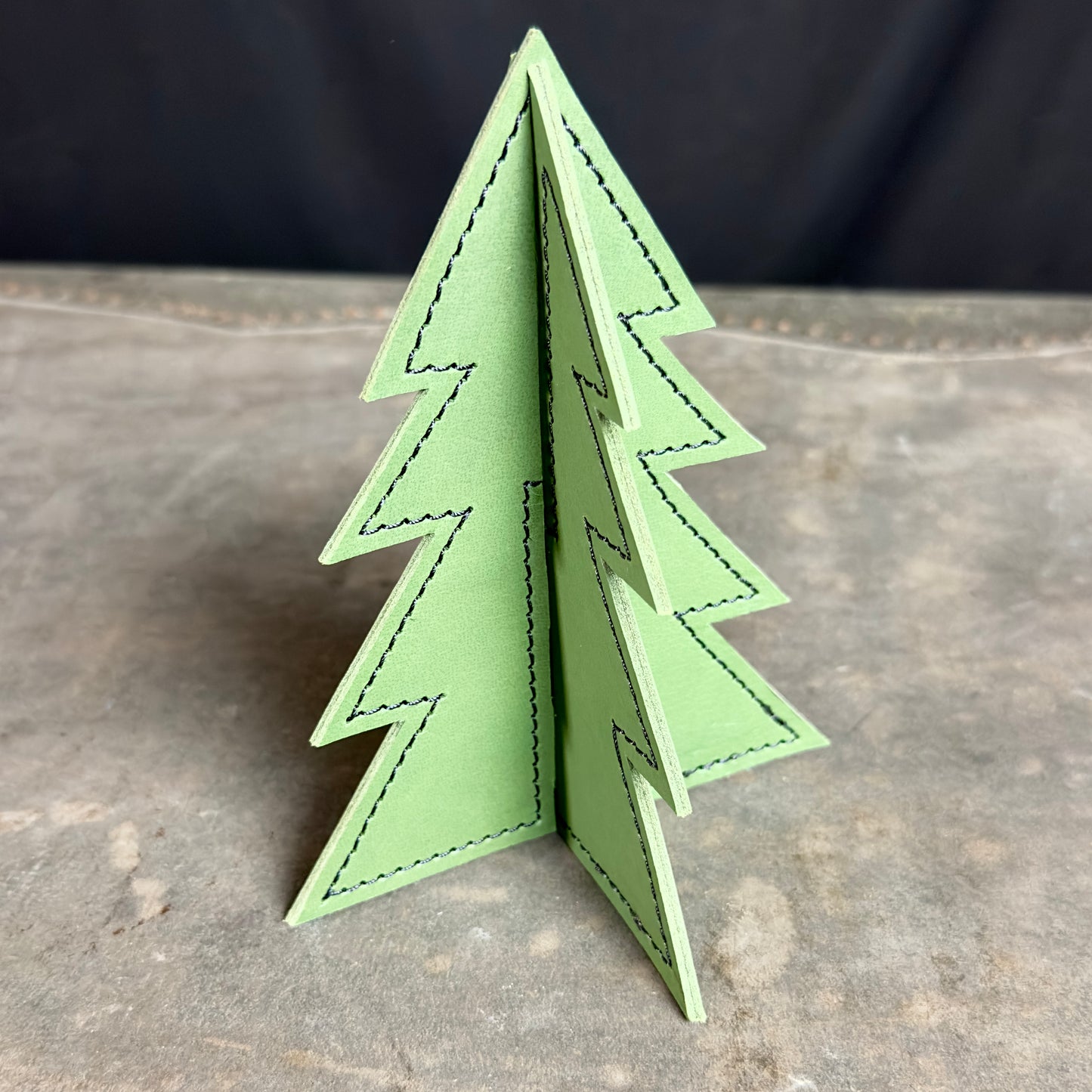 Leather Christmas Tree