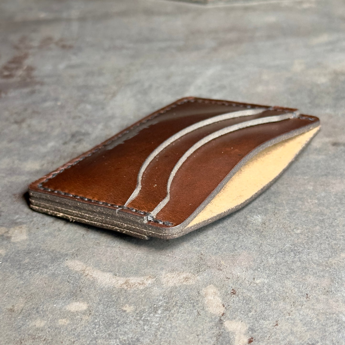 Classic Horween Leather Card Wallet