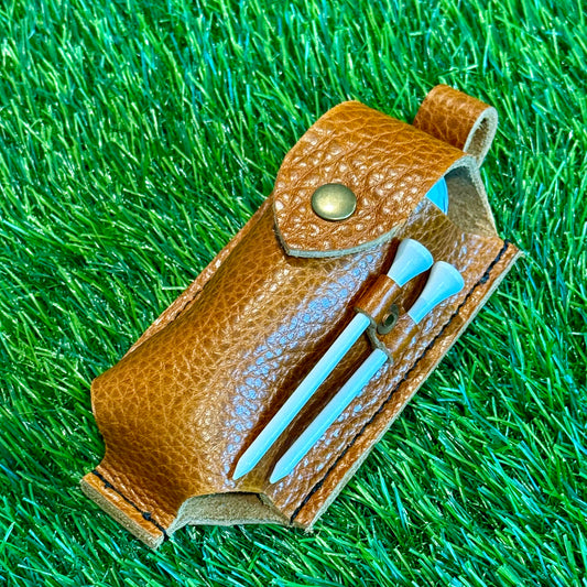 Leather Golf Ball Sleeve