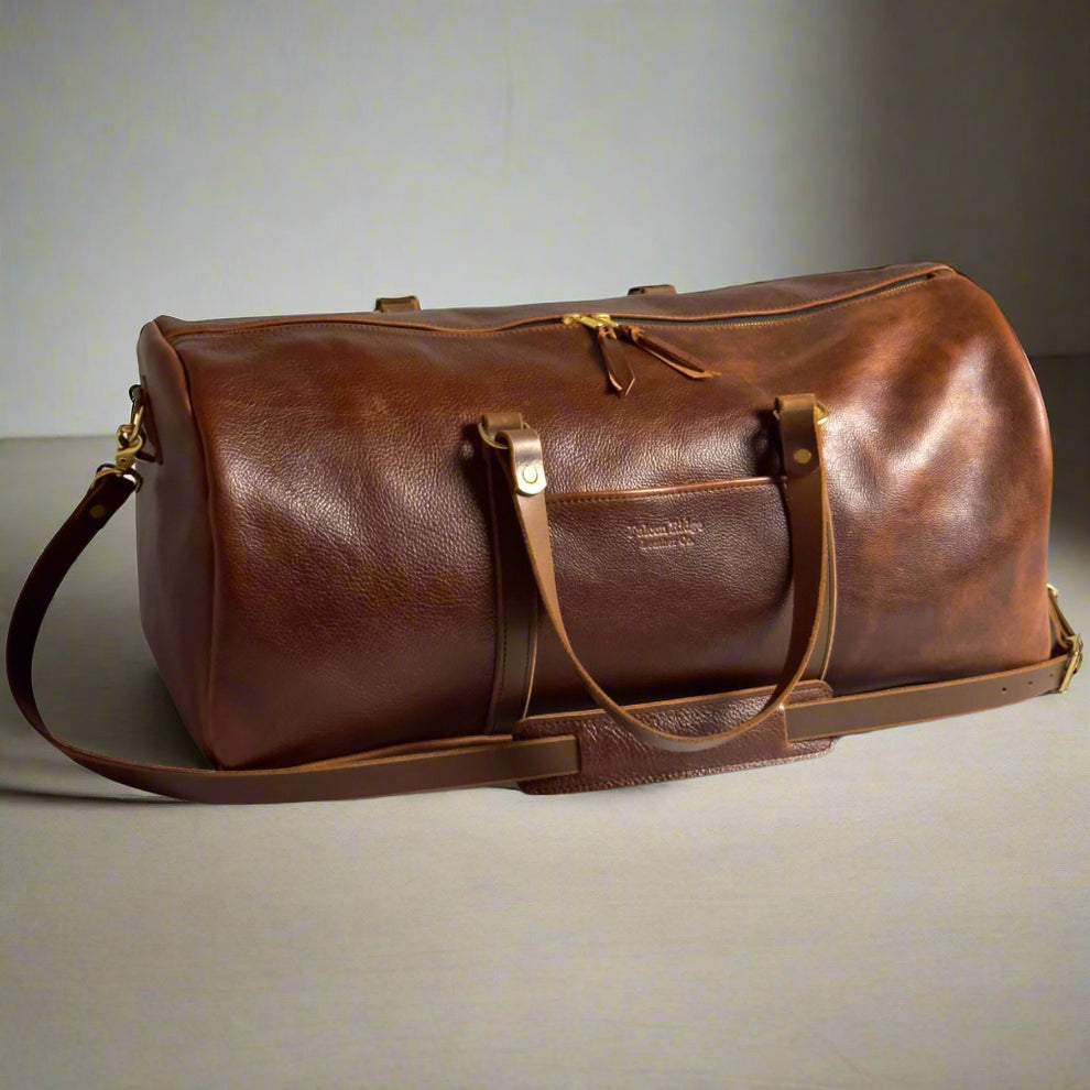 The Weekender Duffle Bag – Falcon Ridge Leather Co.