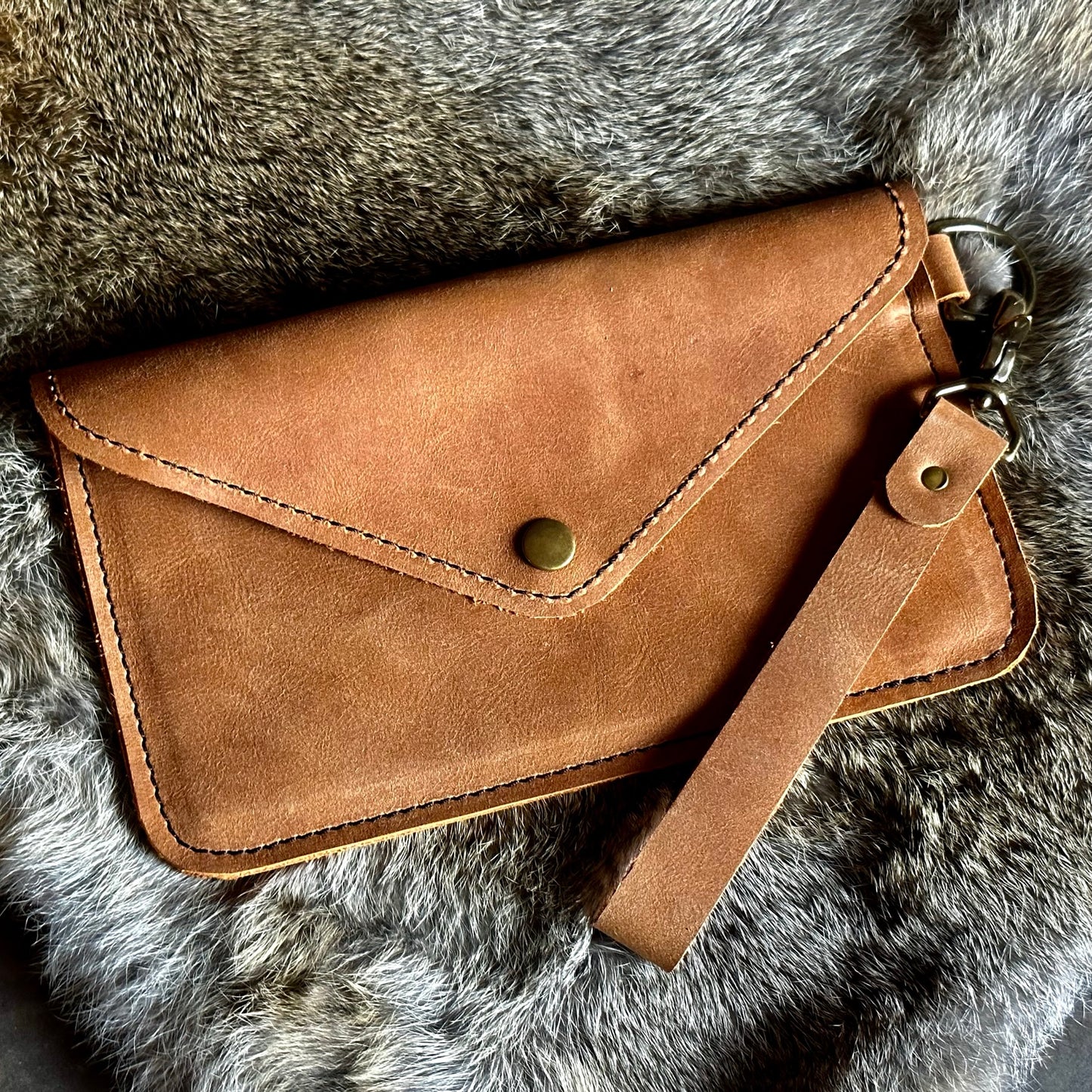 Clutch with Wristlet