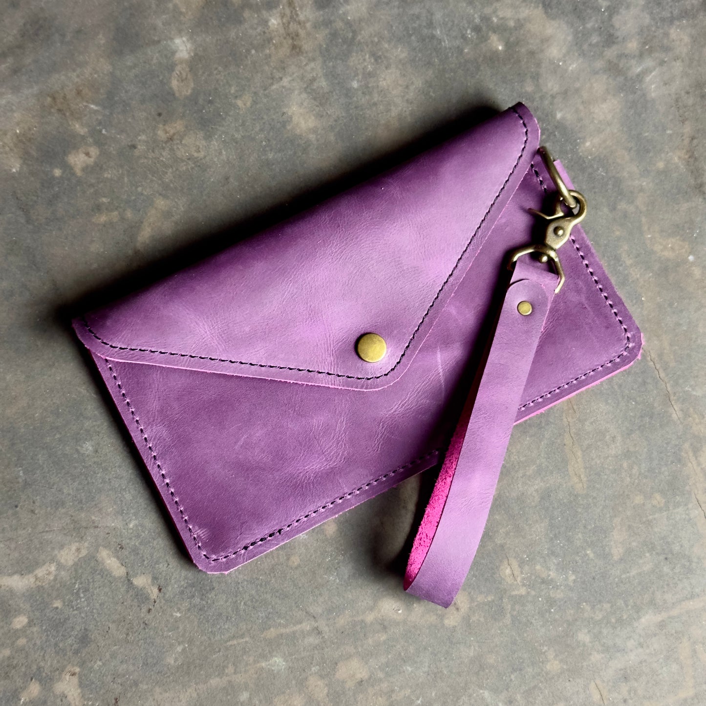 Clutch with Wristlet