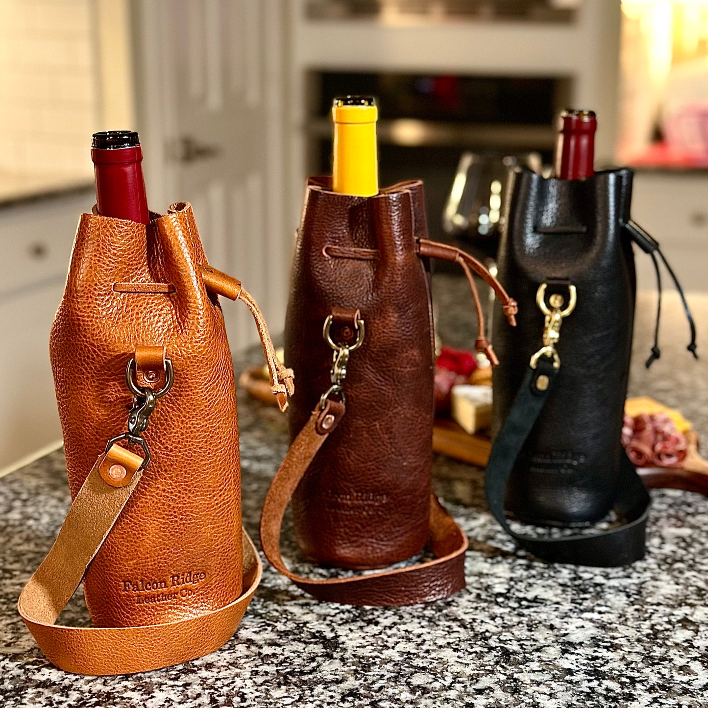 Cork & Carry Leather Wine Tote