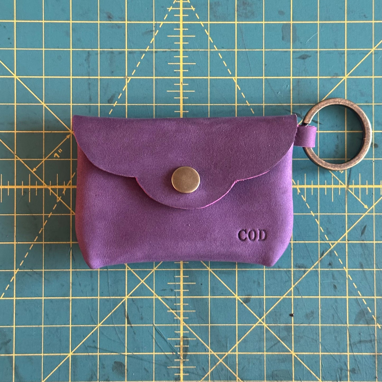 Leather Keychain Wallet