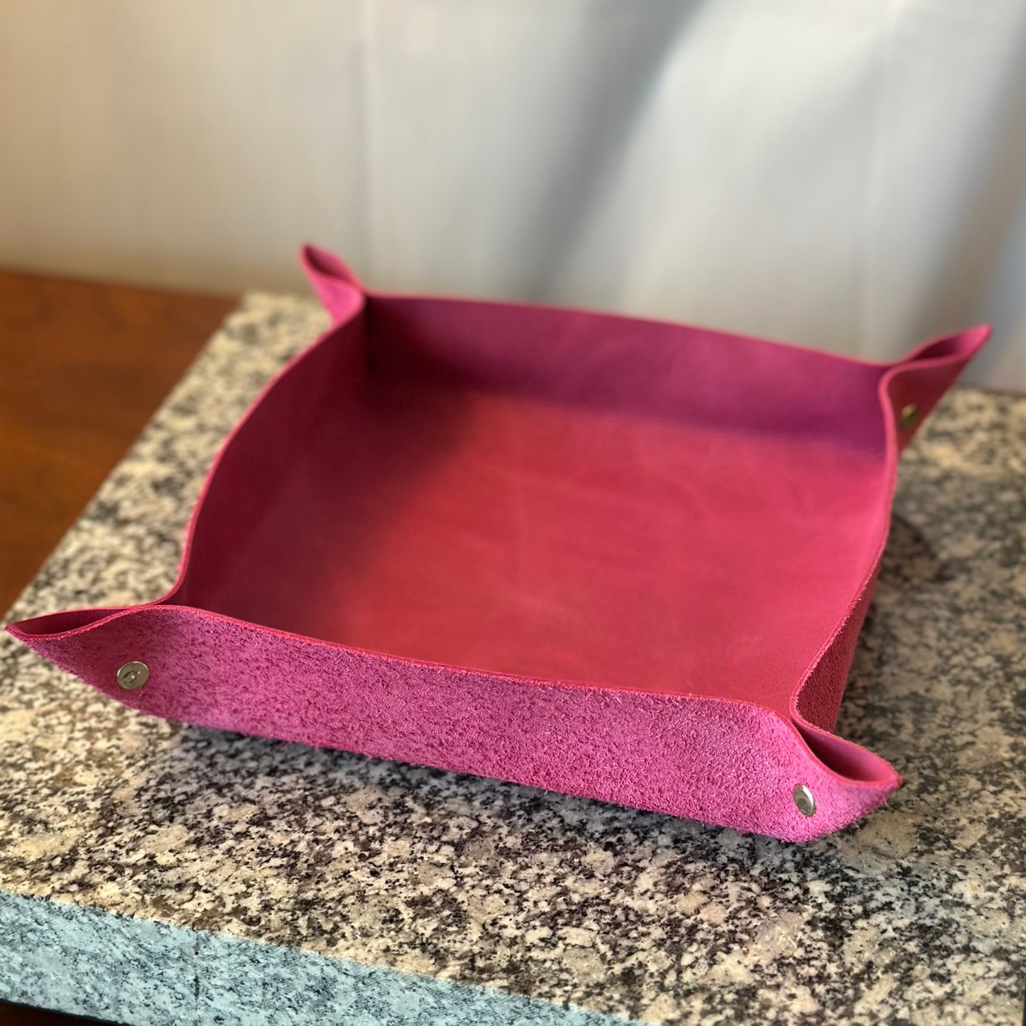 Leather Valet Tray